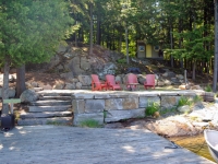 A Patio Near the Dock