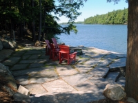A Patio Near the Dock