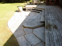 Patios in Wood and Stone