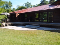 Patios in Wood and Stone
