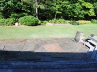 Patios in Wood and Stone