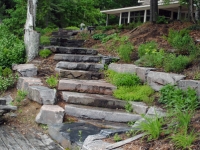 Rustic Stone Steps