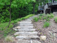Stairs on a Hillside