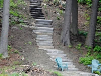 Steps Set Into the Hill