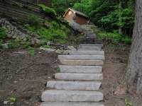 Steps Set Into the Hill