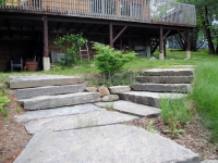 Stairs With Gardens Alongside