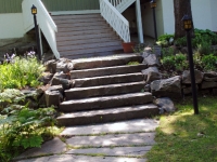 Attractive Landing With Railing