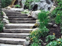Custom Stone Stairs