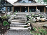 Custom Stone Stairs